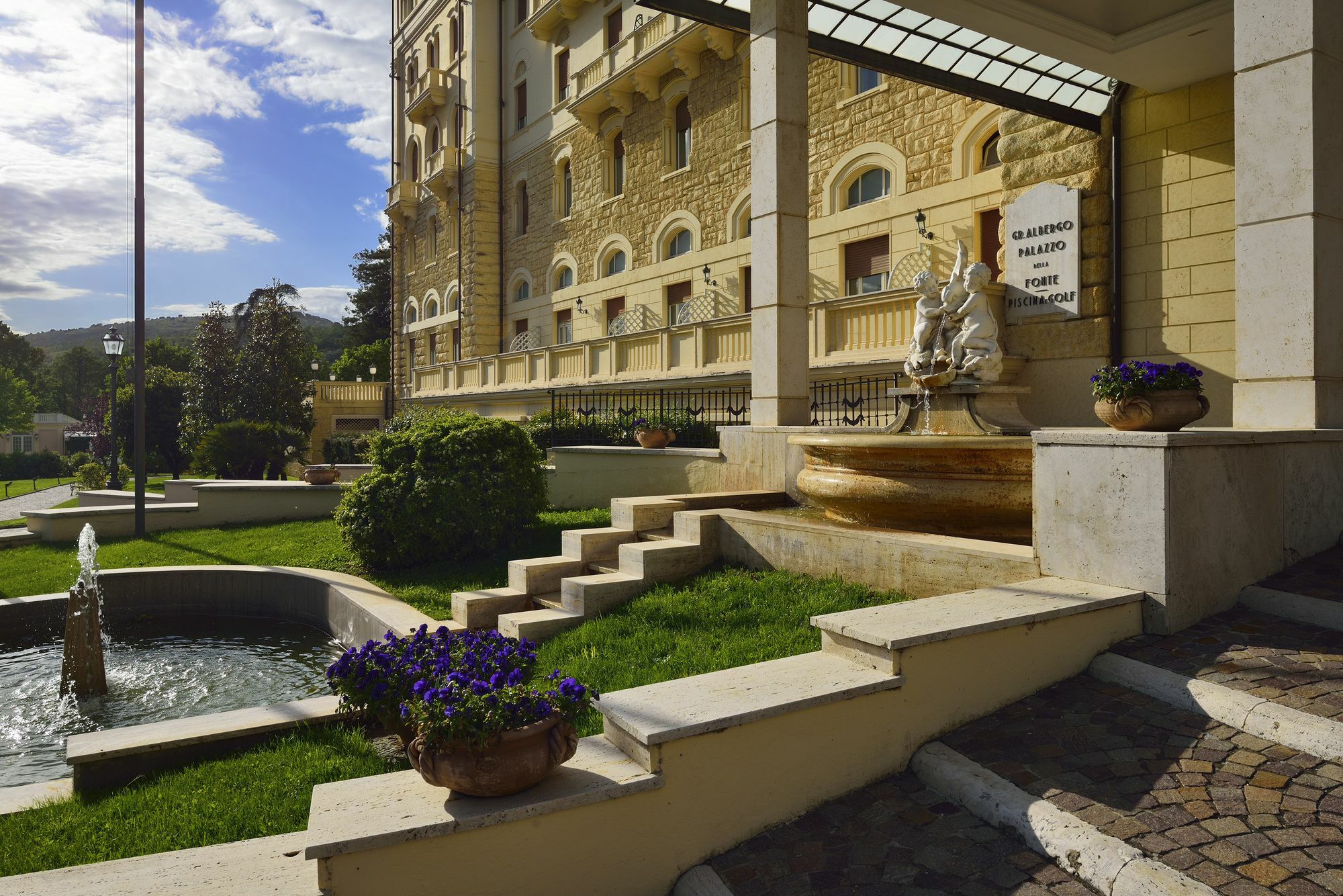 Grand Hotel Palazzo Della Fonte Fiuggi Εξωτερικό φωτογραφία